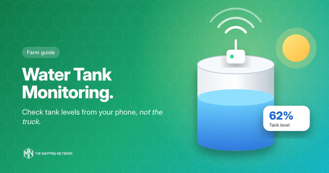 Farm Water Tank Level Monitoring with LoRaWAN - Mapping Network