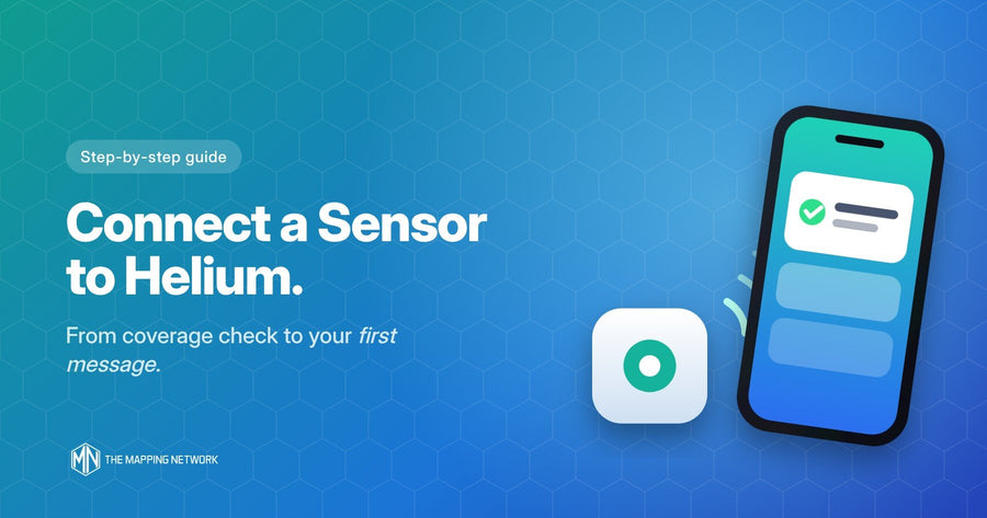 How to Connect a LoRaWAN Sensor to Helium in Canada - Mapping Network