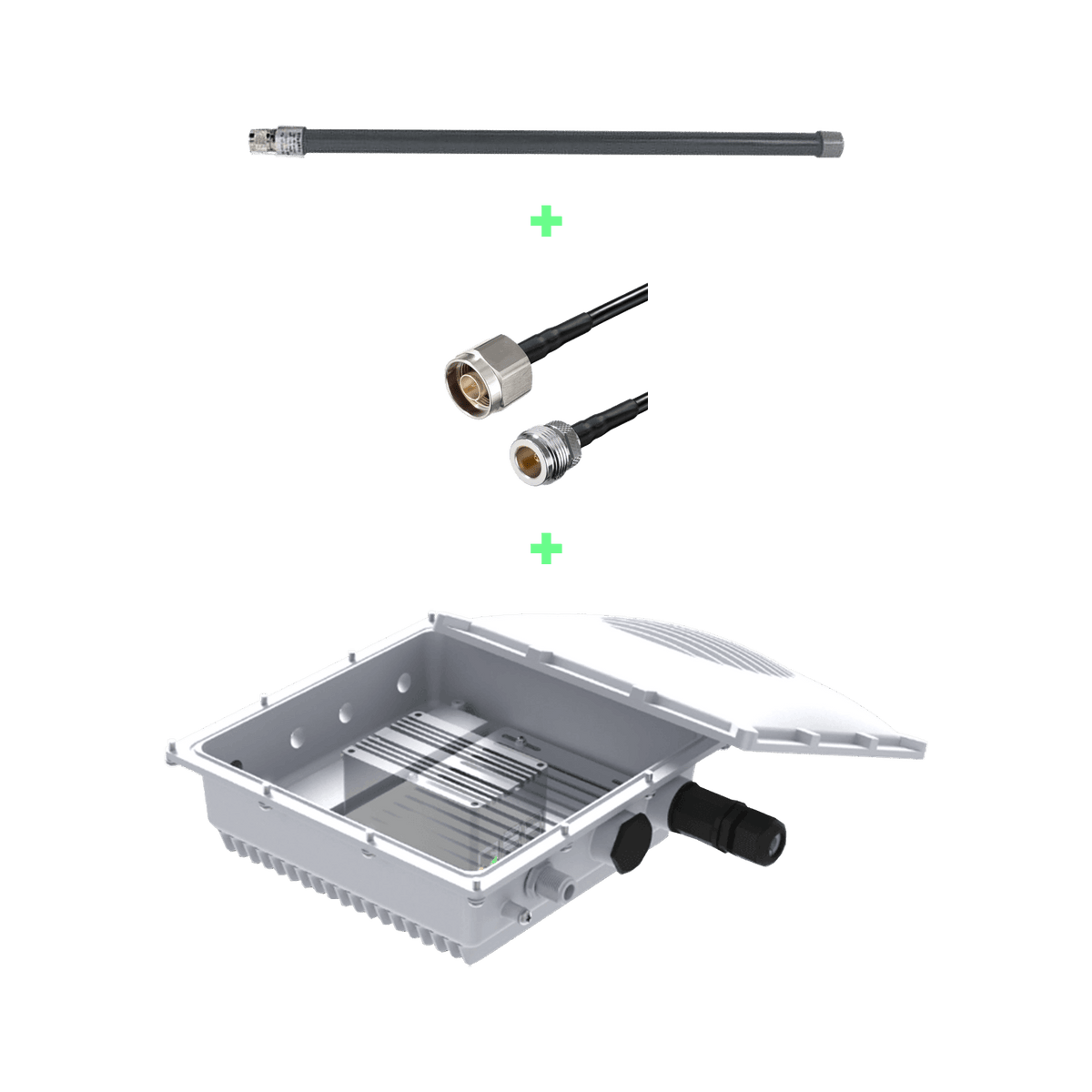 Outdoor Enclosure Kit for LoRaWAN Gateways (gateway not included) - Mapping Network