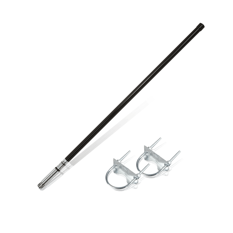 5.8dBi Fiberglass Antenna (868-915 MHz) - Black (Case of 16 Units) - Mapping Network