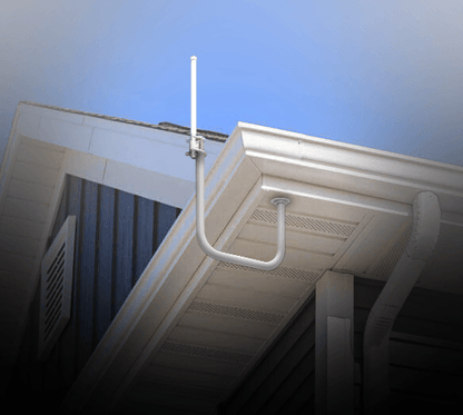RAKwireless large U-shaped antenna hoisting pole, alternate view