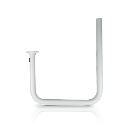 Large U-shaped hoisting pole for mounting outdoor LoRaWAN antennas