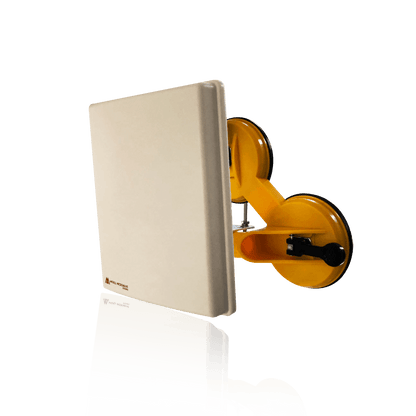 Antenna suction pad mount for indoor window placement of LoRaWAN antennas