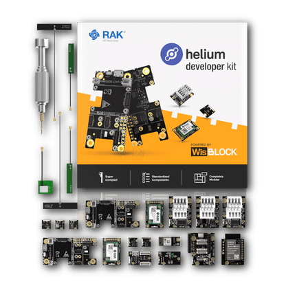 RAKwireless Helium Developer Kit for building LoRaWAN devices, alternate view
